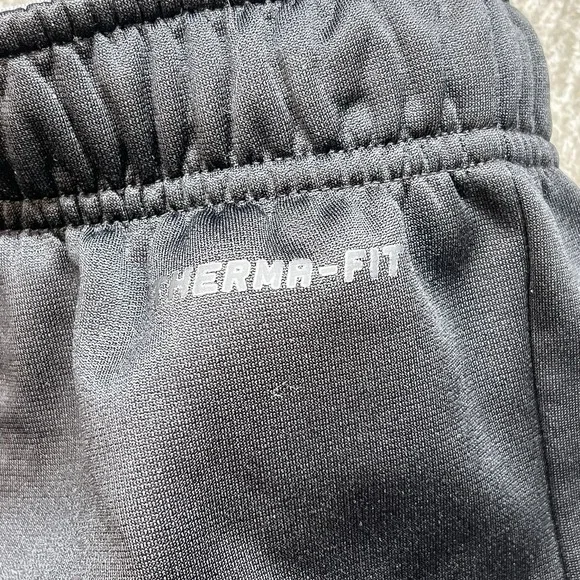 Men Nike Therma Fit Sweatpants Size S Black Thermal Straight Leg Dri Fleece - Picture 6 of 9